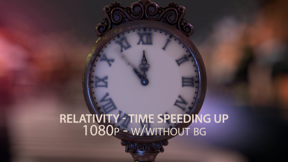 Relativity - Time Speeding Up