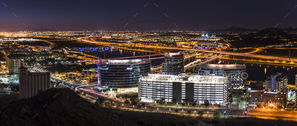 Phoenix Arizona City Overlook Stock Photo by joebelanger | PhotoDune