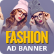 Fashion Shopping AD Banner Template HTML5