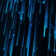 Blue Falling Particles Loop - VideoHive Item for Sale