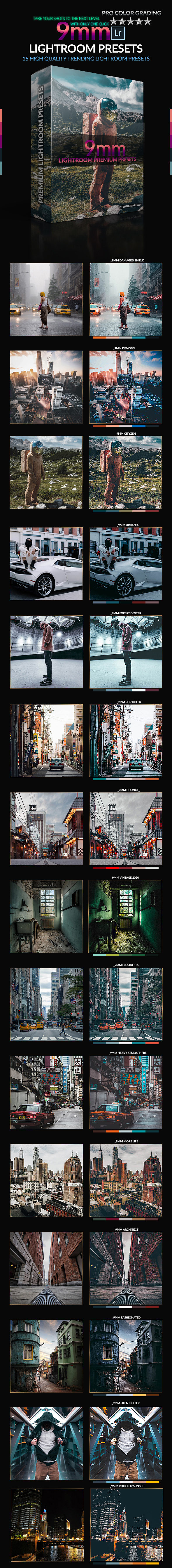 9mm PRO Lightroom Presets - Lightroom Presets Add-ons