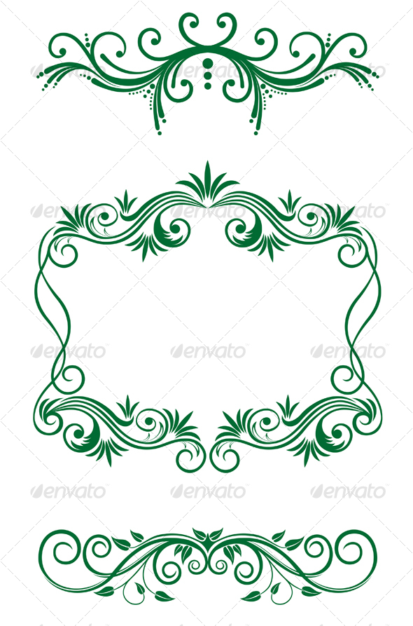 Floral Decorations vintage floral decorationsseamartini | graphicriver Floral Decorations vintage floral decorationsseamartini | graphicriver