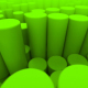 Green Cylinders Loop Green Cylinders Loop - VideoHive Item for Sale