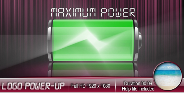 Logo Power-Up - VideoHive 238658
