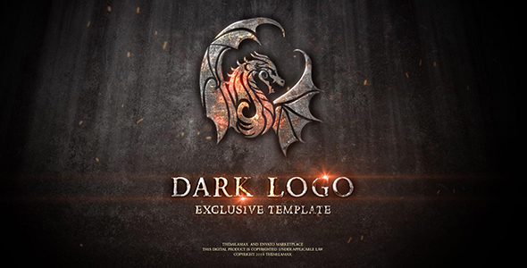 Dark Logo Reveal - VideoHive 21546708