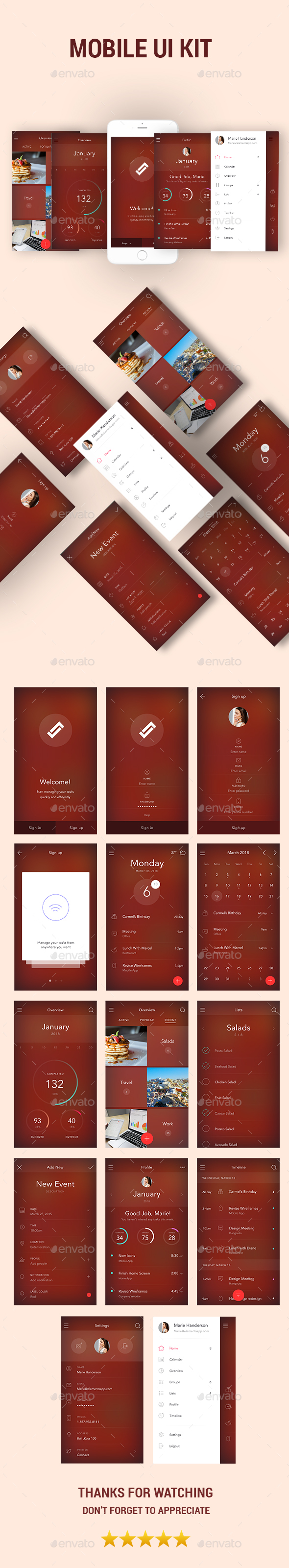 Mobile UI KIT