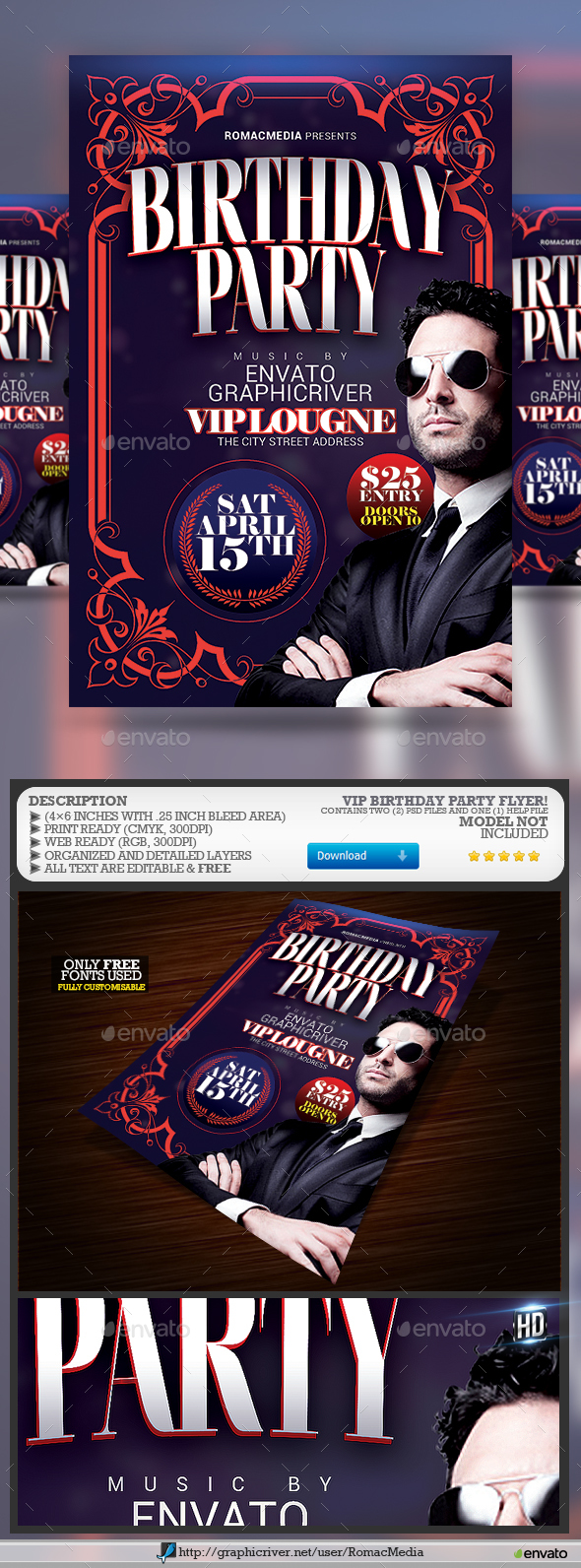 VIP Birthday Party - Clubs & Parties Events