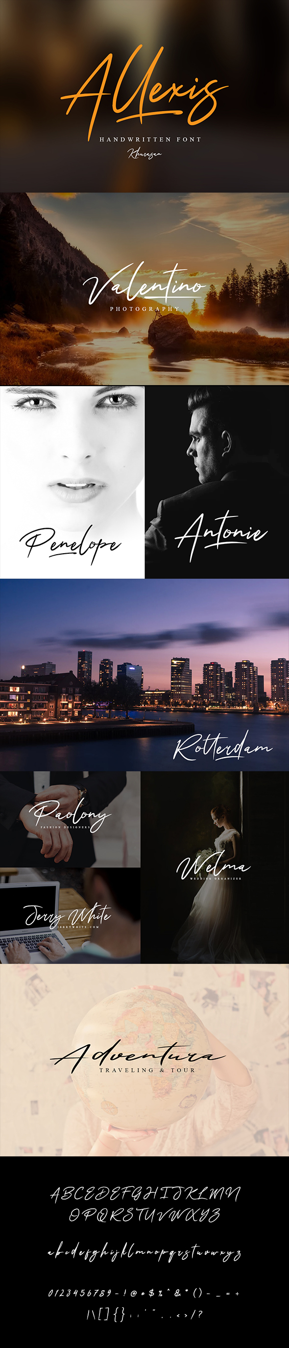 Allexis Signature - Script Fonts