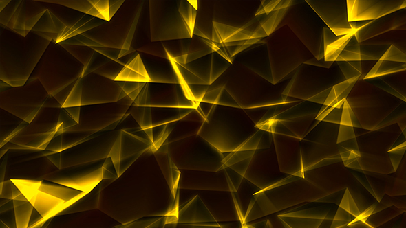 Modern Gold Triangles Background