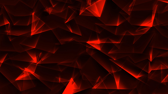 Modern Red Triangles Background