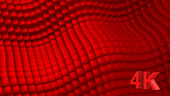 Cubes Formed A Wave alt