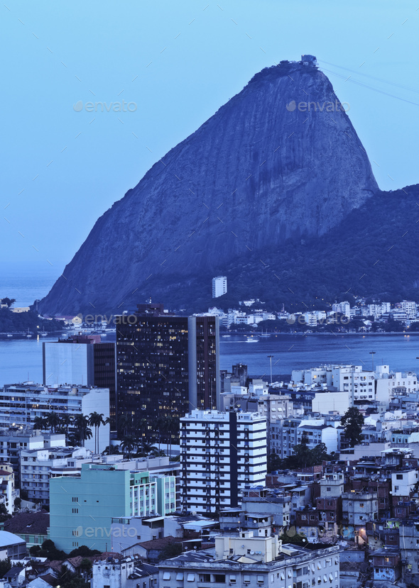 Sugarloaf Mountain in Rio - Stock Photo - Images