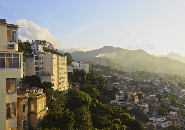 Santa Teresa Neighbourhood in Rio - Stock Photo - Images