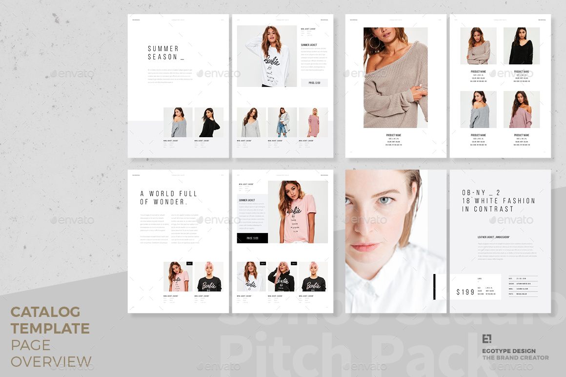 Product Catalogue, Print Templates GraphicRiver