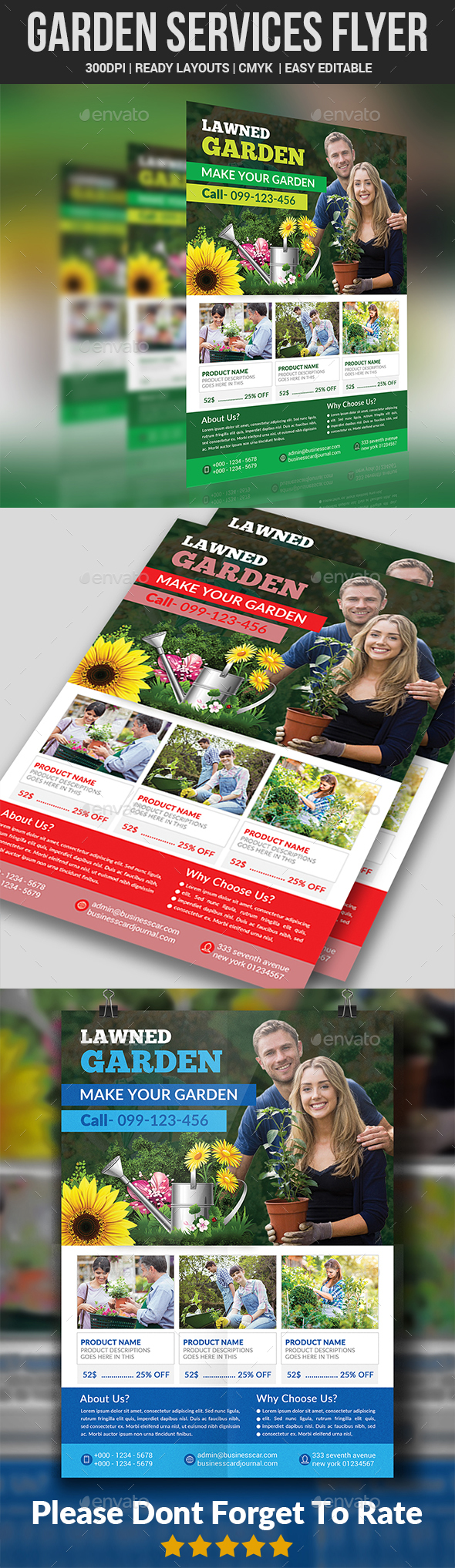 Garden Services Flyer Template - Commerce Flyers