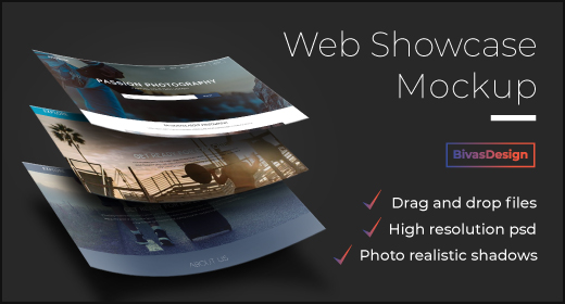 Web Showcase Mockup