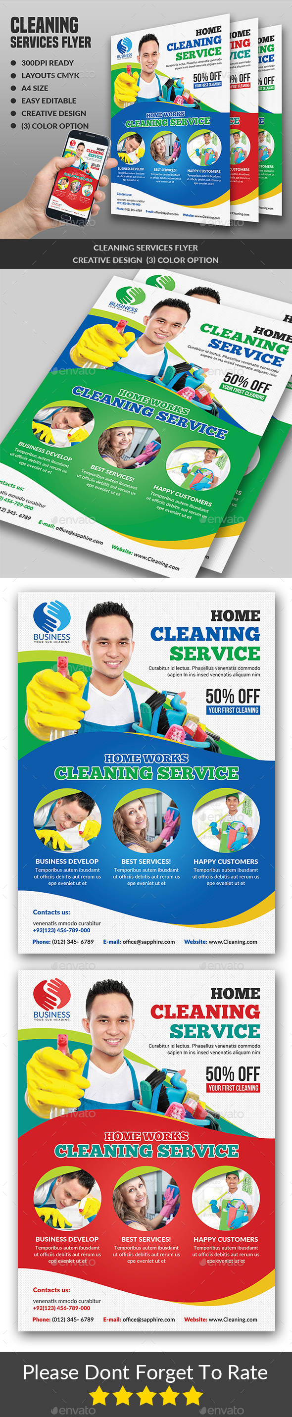 House Cleaning Specialist Flyer - Corporate Flyers