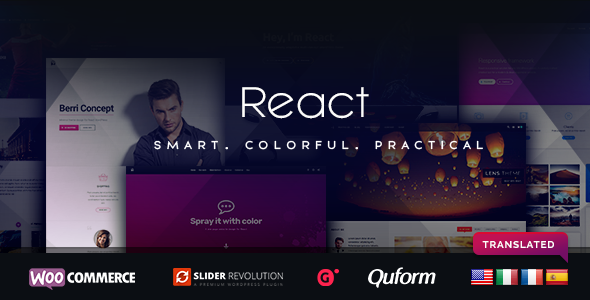 React - Responsive Multi-Purpose WordPress Framework - Miscellaneous WordPress