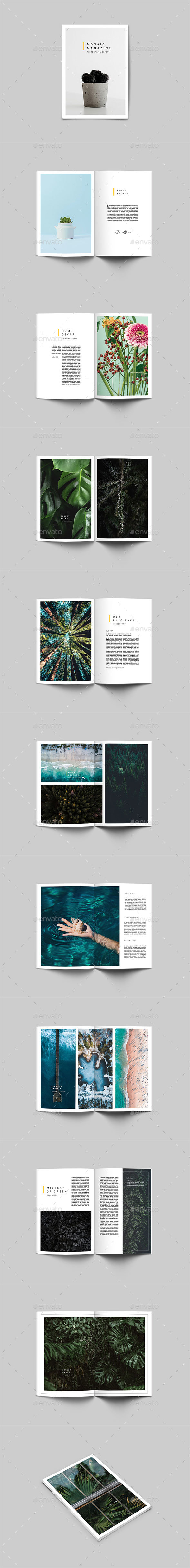 Mosaic Magazine - Magazines Print Templates