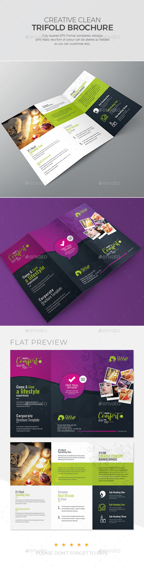 Tri-fold Brochure - Corporate Brochures
