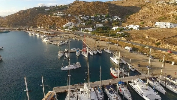 Aerial View of Athens in Greece alt