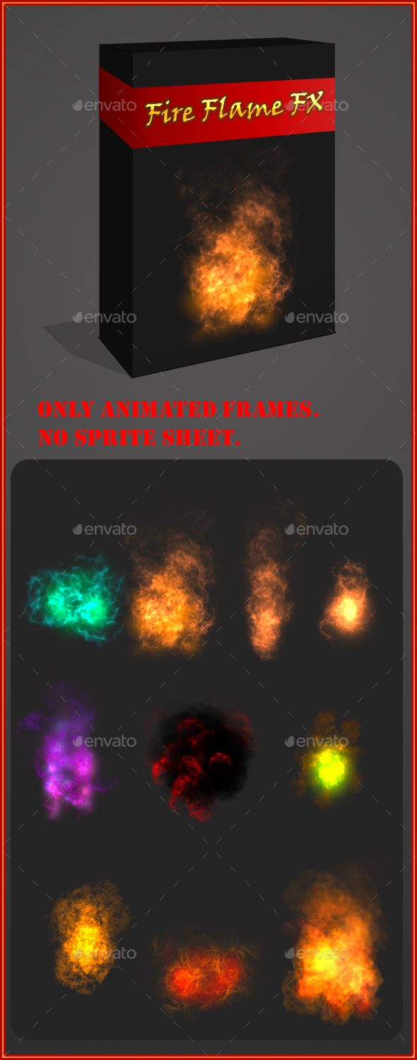 Fire Flame FX - Miscellaneous Game Assets