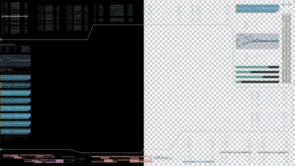 Hi Tech User Interface HUD With Alpha 07 alt