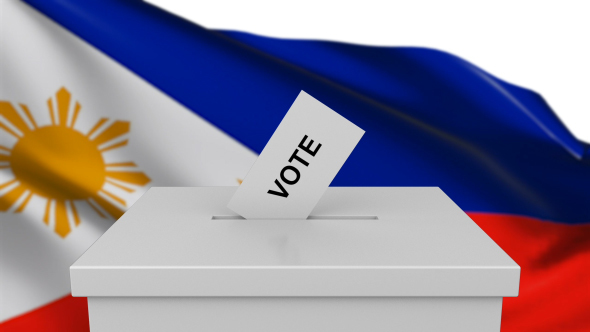 Ballot Box with Philippines Flag, Motion Graphics | VideoHive