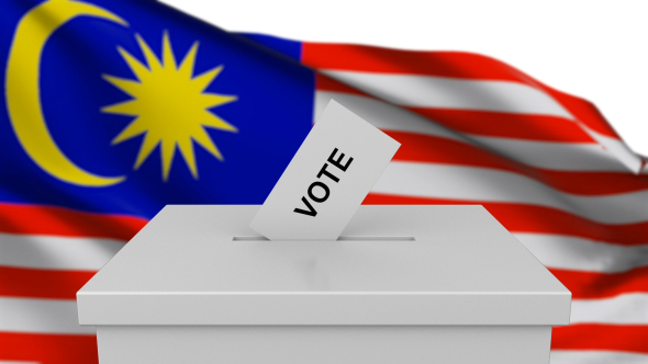 Ballot Box with Malaysia Flag by 3D_FX | VideoHive