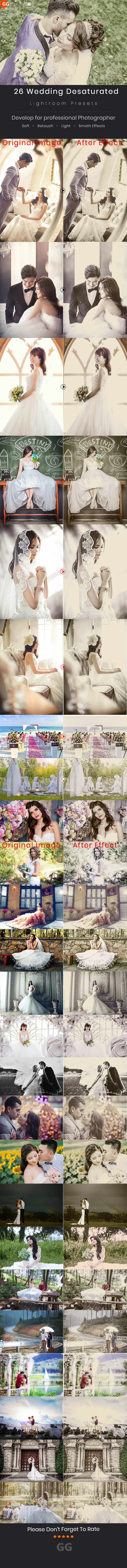 26 Wedding Desaturated Lightroom Preset - Wedding Lightroom Presets