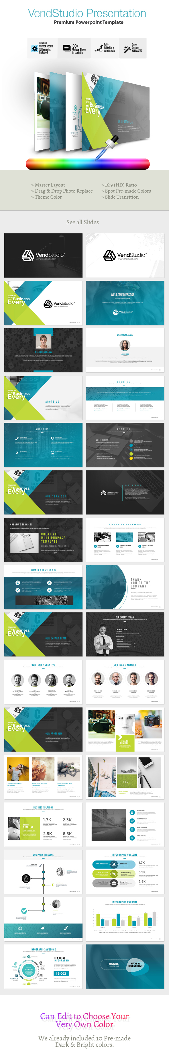 VendStudio Powerpoint Template - Business PowerPoint Templates