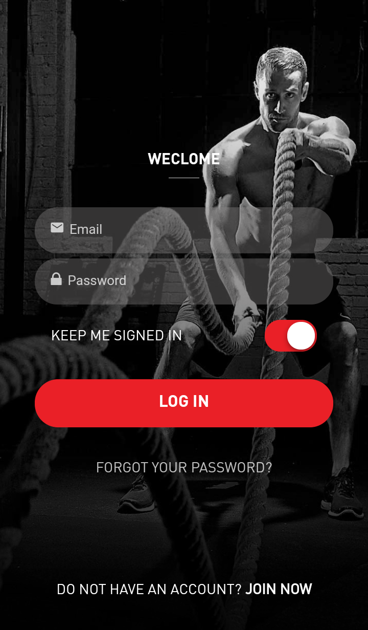 CrossFit Full Fitness App Ionic 1 by CodeCanyon