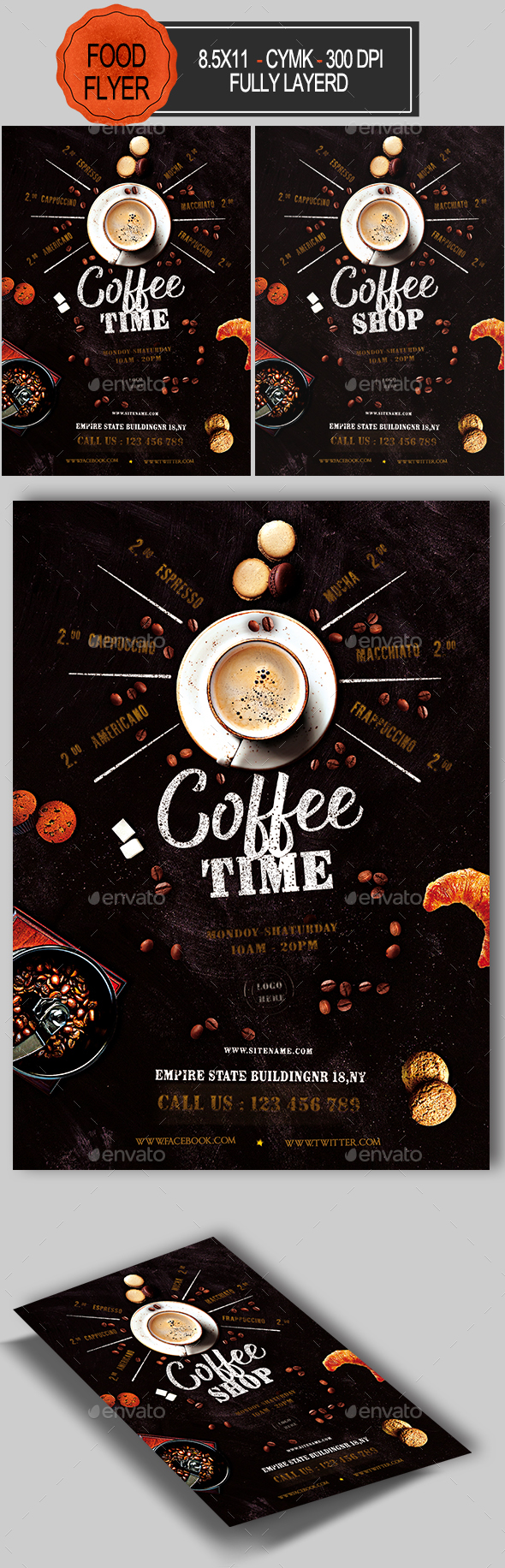 Coffee Flyer Template - Restaurant Flyers