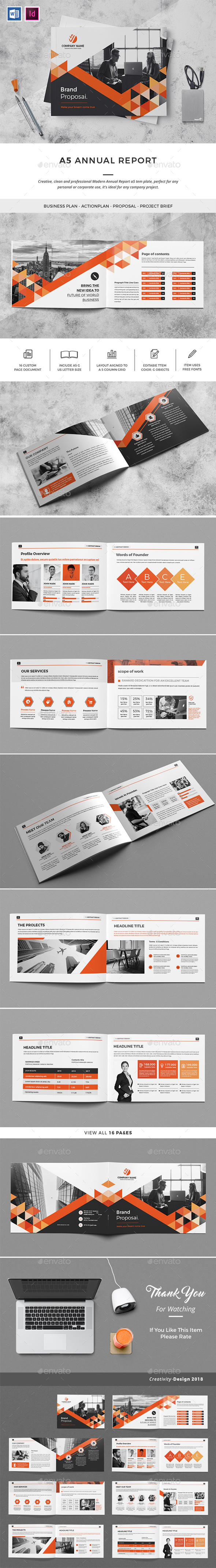 A5 Brochure Creative - Corporate Brochures