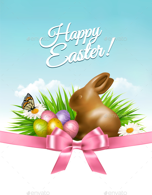 Spring Easter Background - Miscellaneous Seasons/Holidays