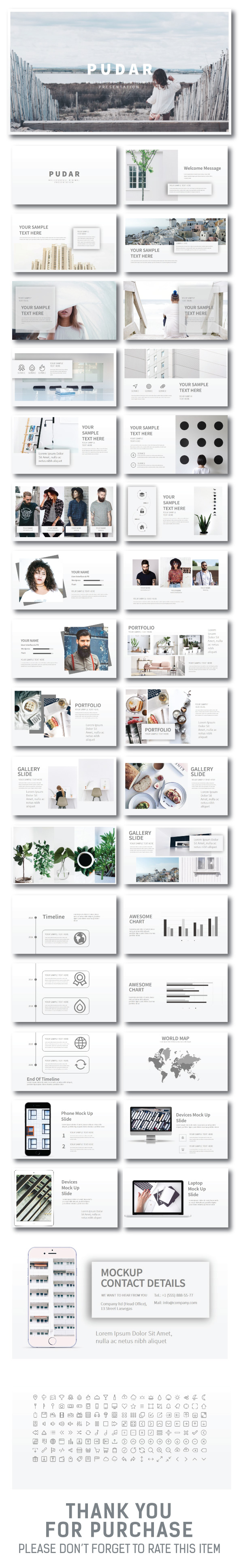 Pudar Google Slide Presentation - Google Slides Presentation Templates