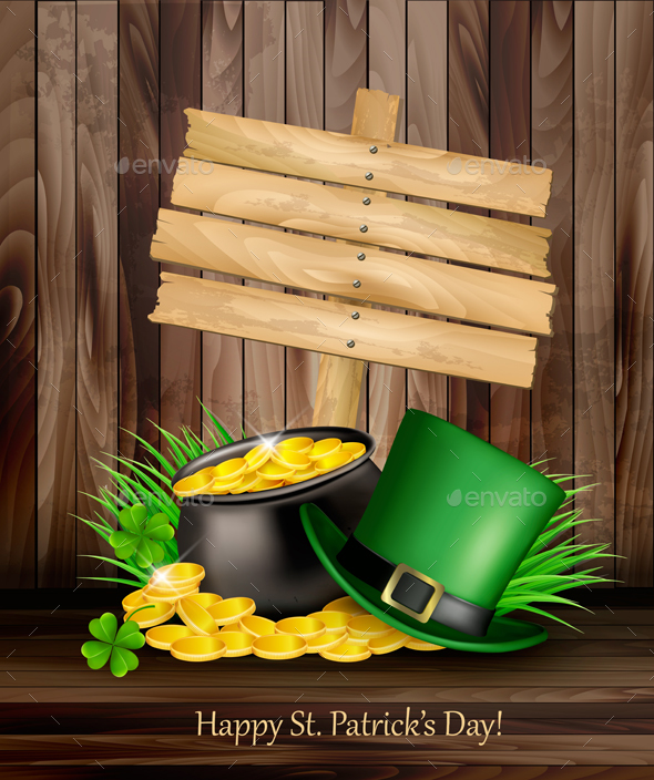 St. Patricks Day Background - Miscellaneous Seasons/Holidays