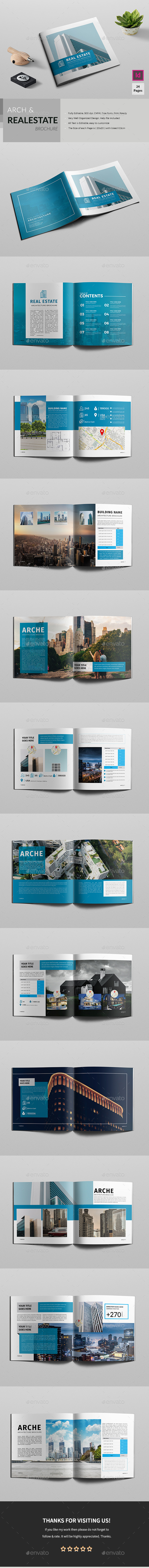 Square Realestate/Architecture Brochure - Corporate Brochures