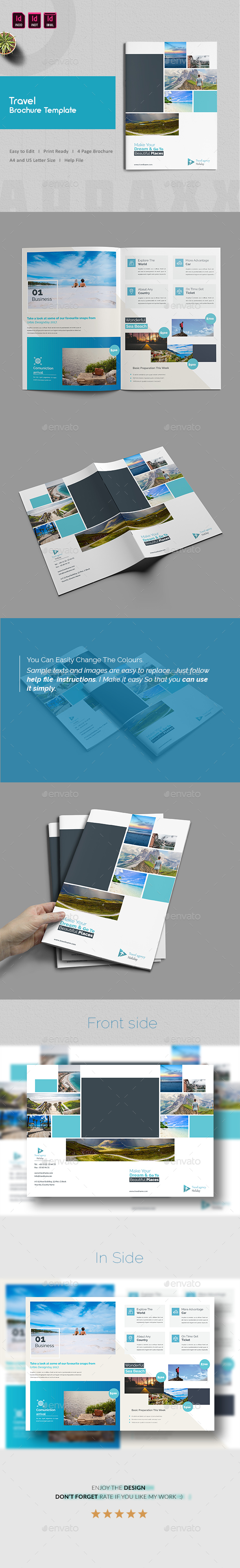 Travel Brochure Template - Corporate Brochures