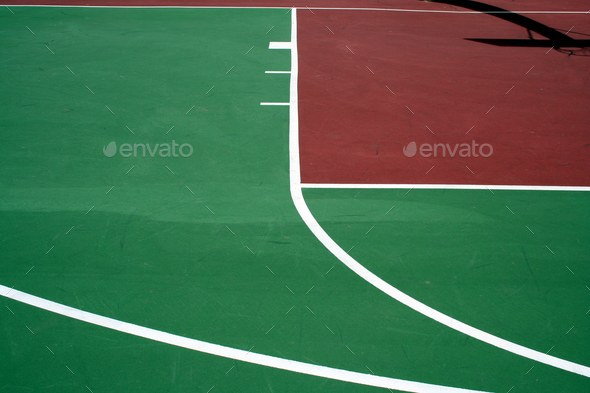Basketball Court - Stock Photo - Images