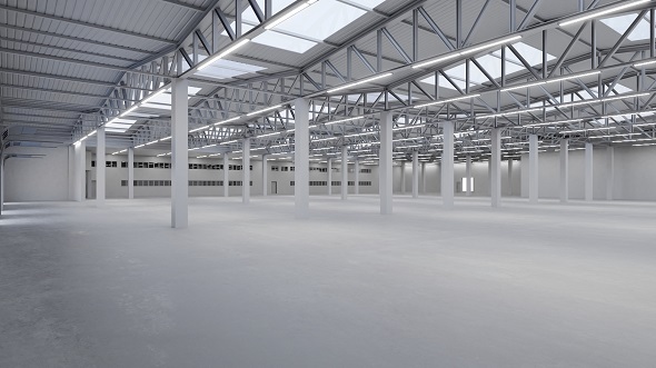Industrial Building Interior - 3Docean 21568050
