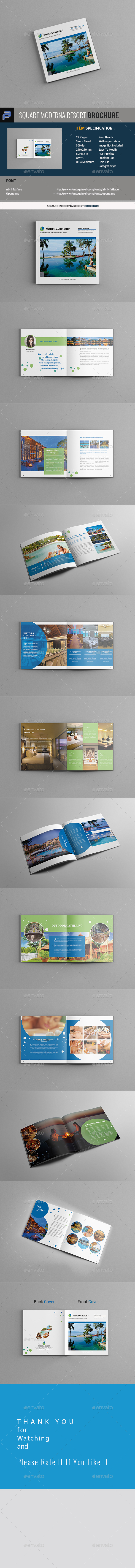 Moderna Resort Brochure - Informational Brochures