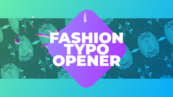 Fashion Typo Opener - VideoHive 21569548