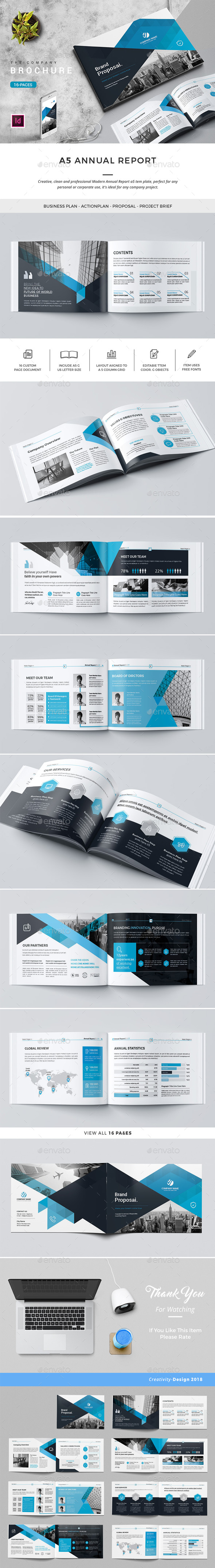 A5 Company Brief - Corporate Brochures