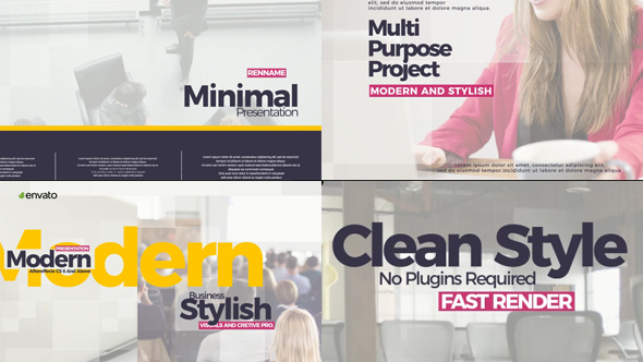 Minimal Presentation - VideoHive 21569816