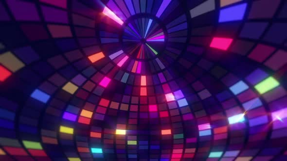 Inside Disco Ball Dome