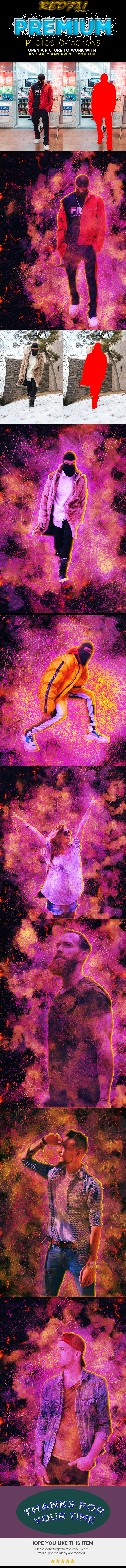 Draw Dust Ps Action - Photo Effects Actions