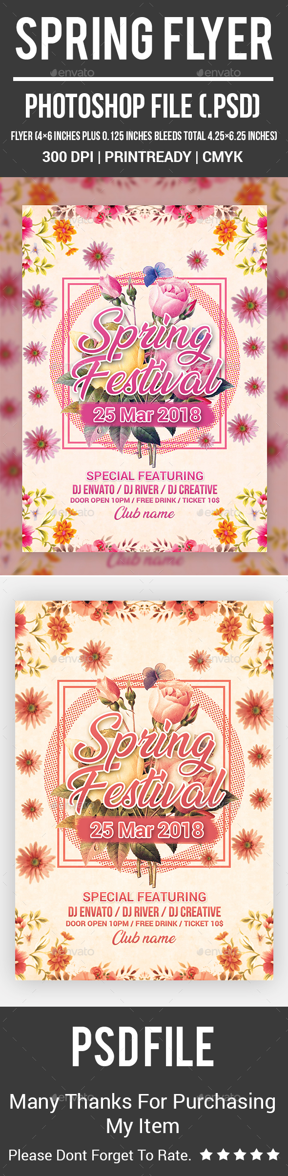 Spring Flyer - Clubs & Parties Events
