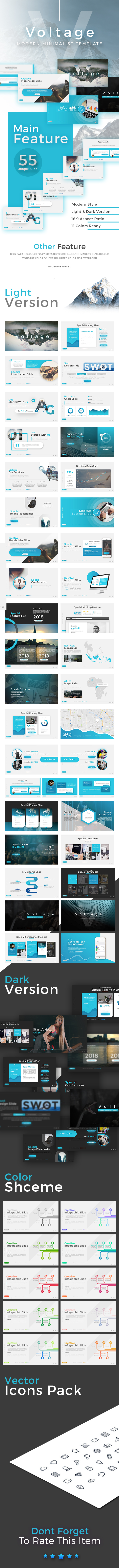 Voltage - Business Presentation - Business PowerPoint Templates