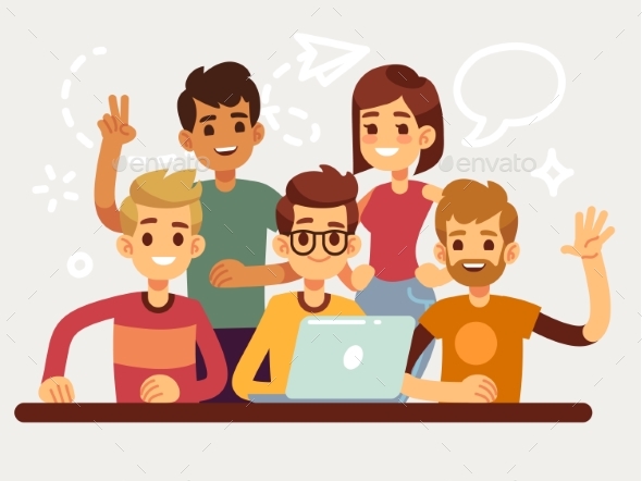 Business Creative Team - People Characters